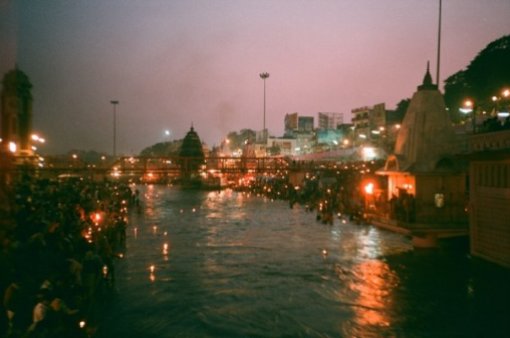 The night puja at Haridwar, where thousands of candles are sent down the Ganges was one of those many amazing Indian moments that weren't on a bucket list
